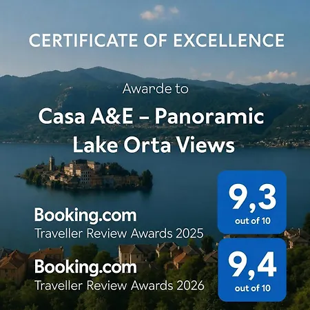 Casa A&e - Panoramic Orta Views